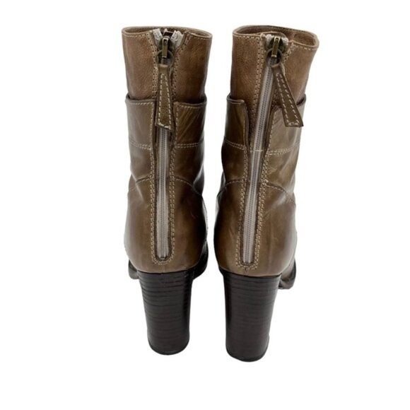 Brunello Cucinelli Leather Lace-Up Boot Size EU 37 - Picture 8 of 12
